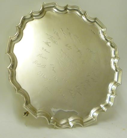 A SILVER SALVER Image