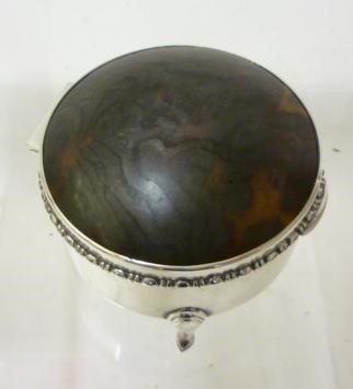 A SILVER DRESSING TABLE BOX Image