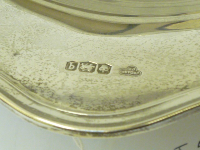 A SILVER LOW PEDESTAL DISH Image