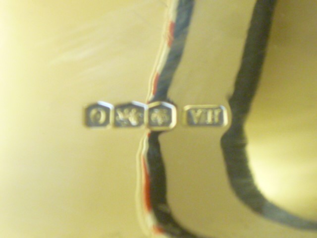 AN ART DECO SILVER LOW PEDESTAL DISH Image