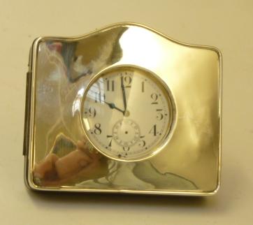 A SILVER JUMBO WATCH CASE Image