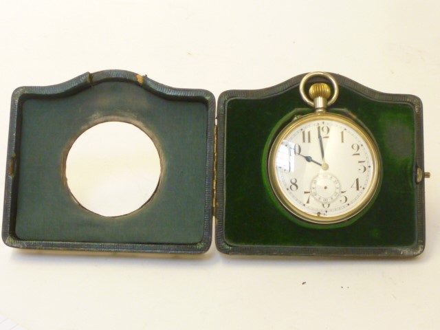 A SILVER JUMBO WATCH CASE Image
