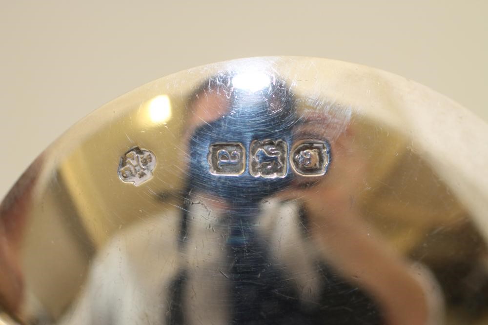 A PAIR OF LATE VICTORIAN SILVER REPLICA SPOONS Image