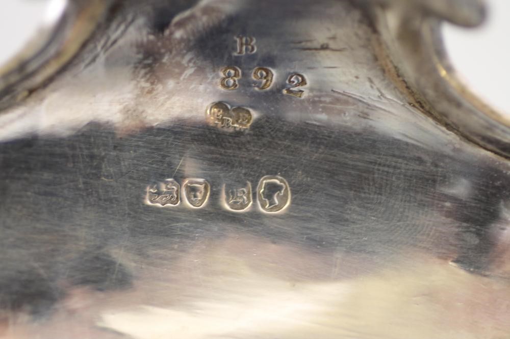 A VICTORIAN SILVER DESK STANDISH Image