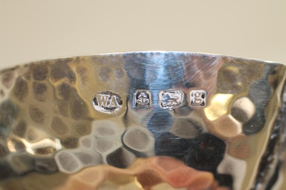 AN ARTS AND CRAFTS SILVER PEDESTAL BONBON DISH Image