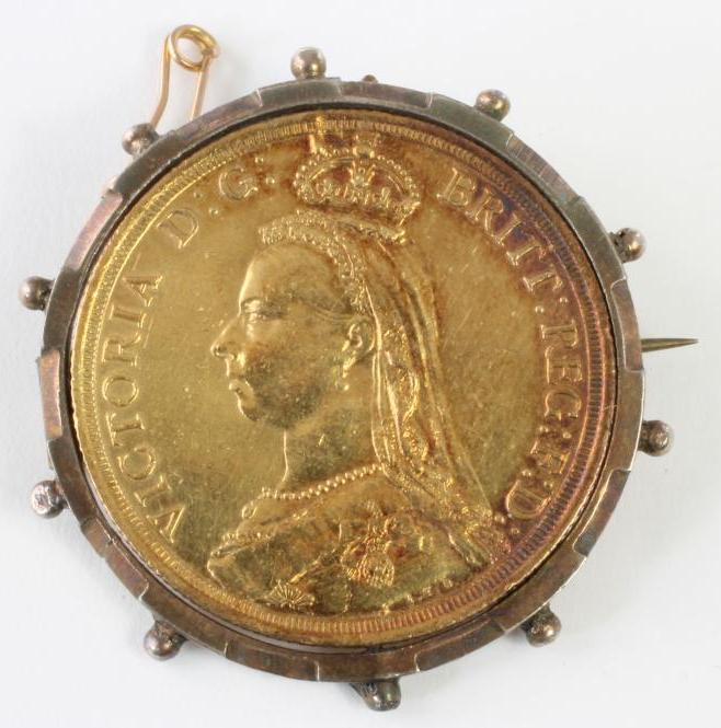 A VICTORIA JH GOLD £2 1887 Image
