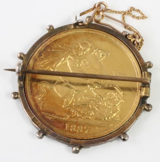 A VICTORIA JH GOLD £2 1887 Image