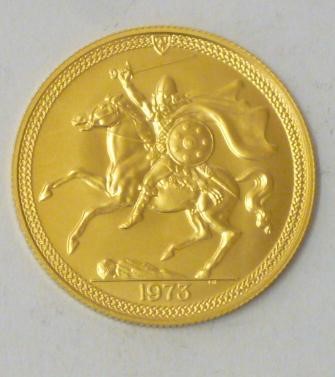 AN ELIZABETH II ISLE OF MAN GOLD £2 Image