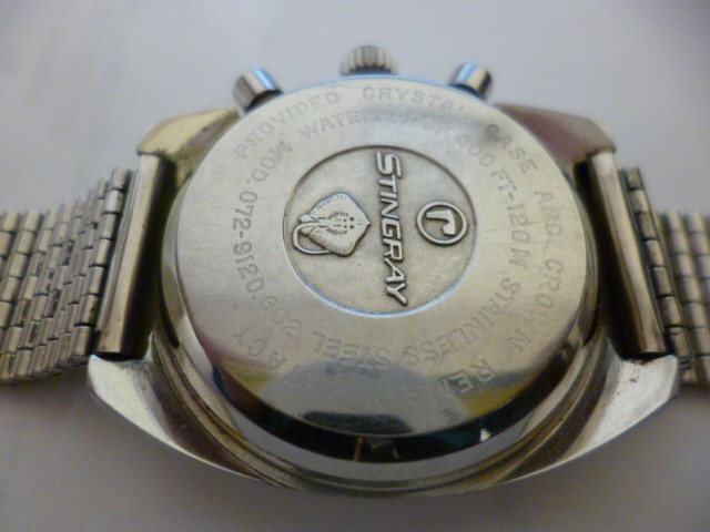 A GENTLEMAN'S STAINLESS STEEL "ROAMER STINGRAY CHRONOGRAPH" Image