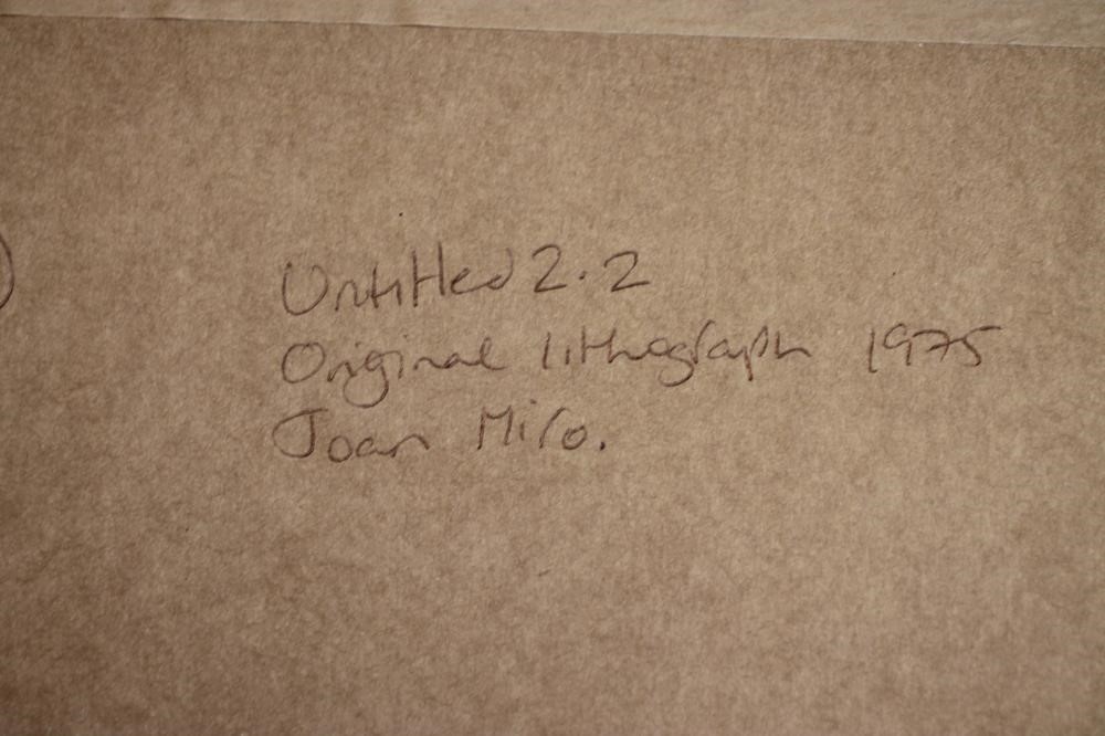 AFTER JOAN MIRO (1893-1933) Image