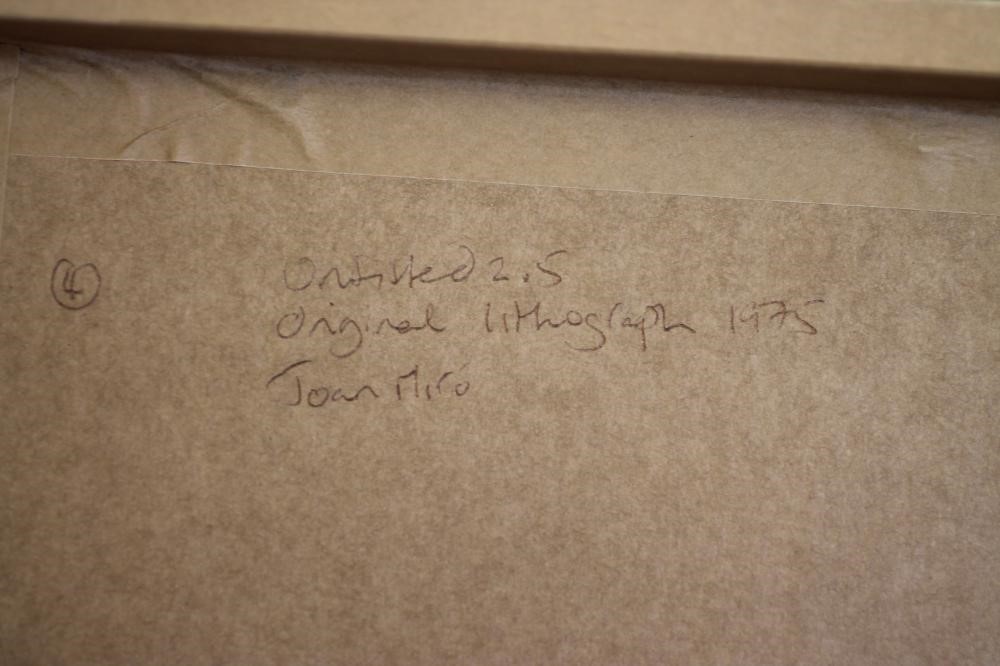 AFTER JOAN MIRO (1893-1933) Image