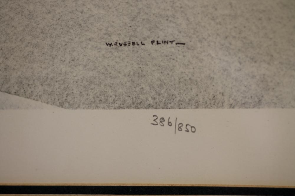 SIR WILLIAM RUSSELL FLINT R.A. P.R.W.S. (1880-1969) Image