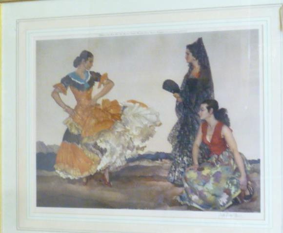 ‡SIR WILLIAM RUSSELL FLINT R.A. P.R.W.S. (1880-1969) Image