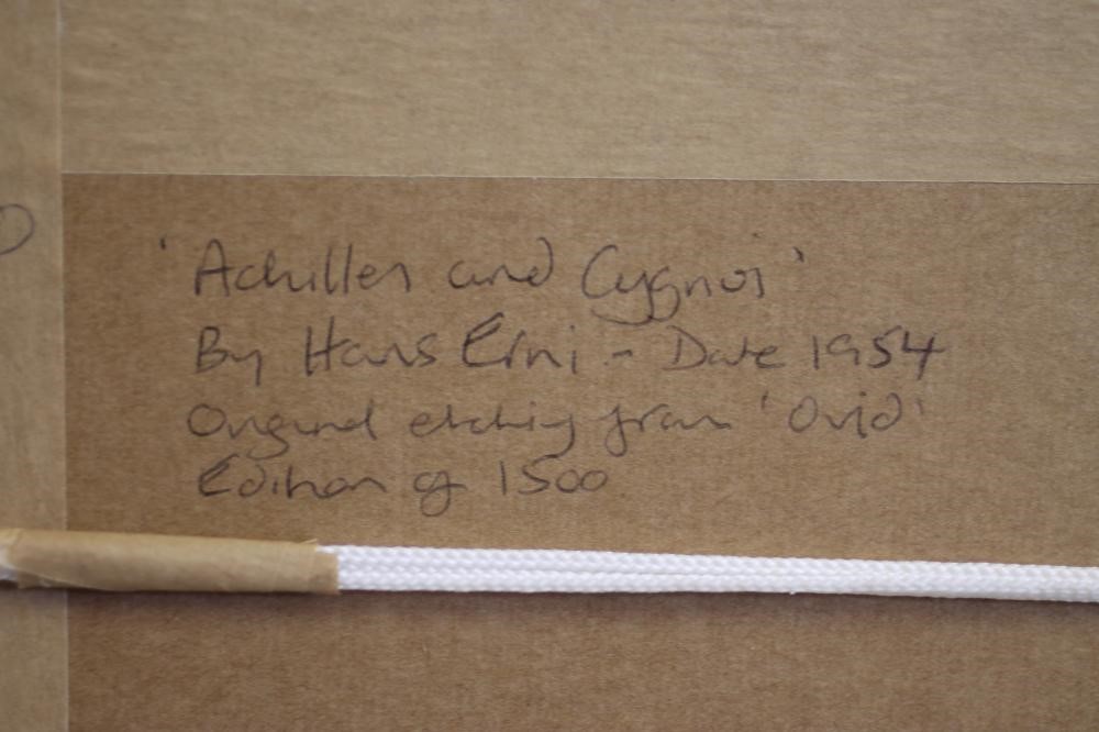 ‡HANS ERNI (b.1909) Image