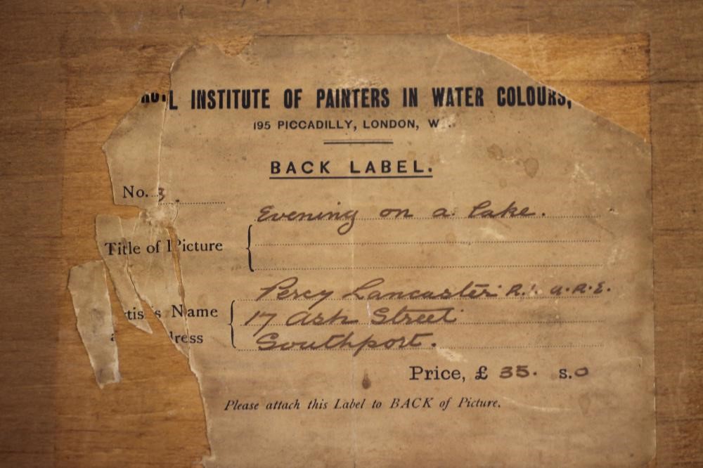 ‡PERCY LANCASTER R.I. R.B.A. (1878-1951) Image