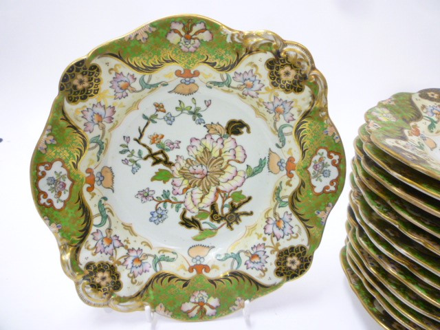 A MASON'S PATENT IRONSTONE DESSERT SERVICE Image