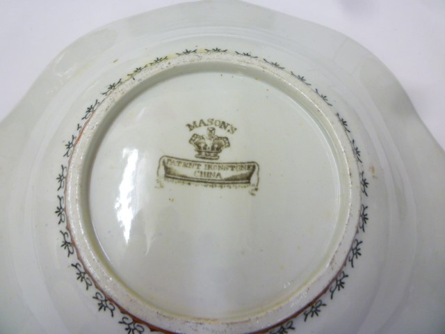 A MASON'S PATENT IRONSTONE DESSERT SERVICE Image
