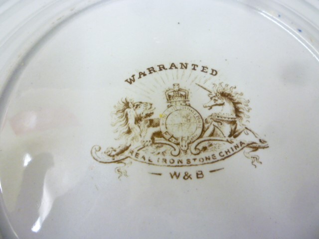 AN EXTENSIVE IMPROVED IRONSTONE CHINA DINNER SERVICE Image