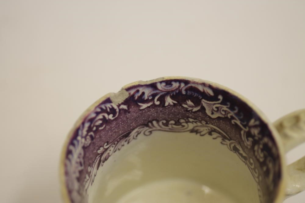 A STAFFORDSHIRE POTTERY VICTORIA CORONATION MUG Image