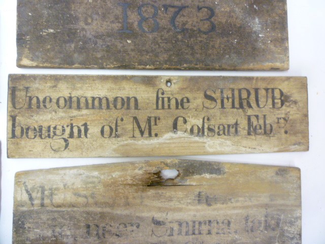 A COLLECTION OF SOFTWOOD BIN LABELS Image