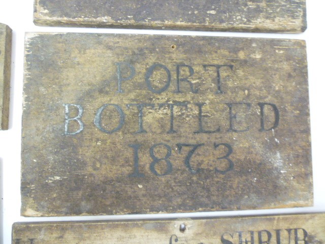 A COLLECTION OF SOFTWOOD BIN LABELS Image