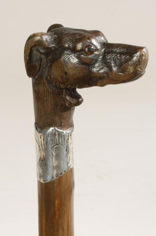 A LATE VICTORIAN WALKING CANE Image