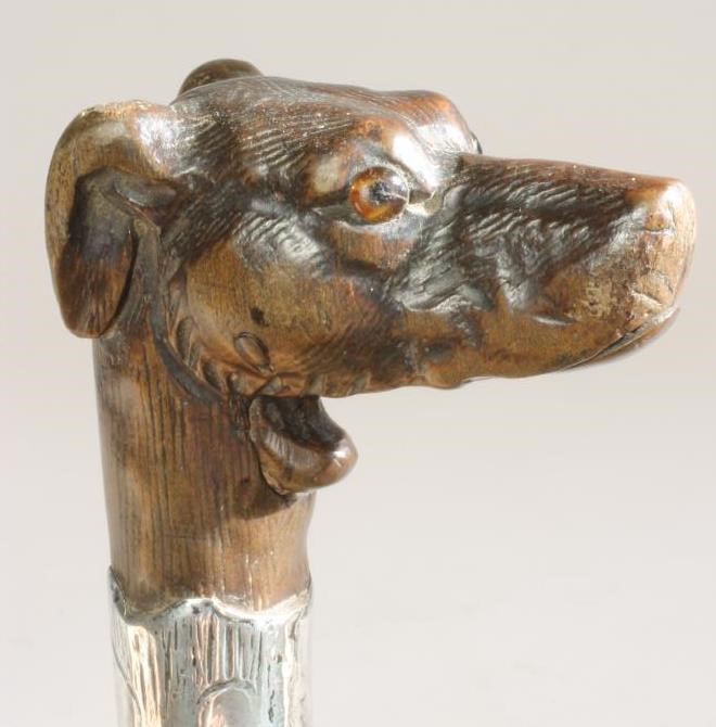 A LATE VICTORIAN WALKING CANE Image