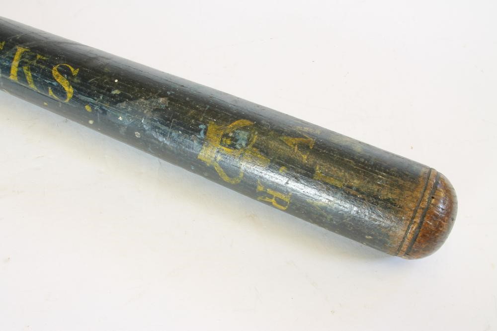A WILLIAM IV BUCKINGHAM POLICE TRUNCHEON Image