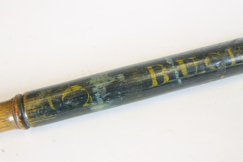 A WILLIAM IV BUCKINGHAM POLICE TRUNCHEON Image