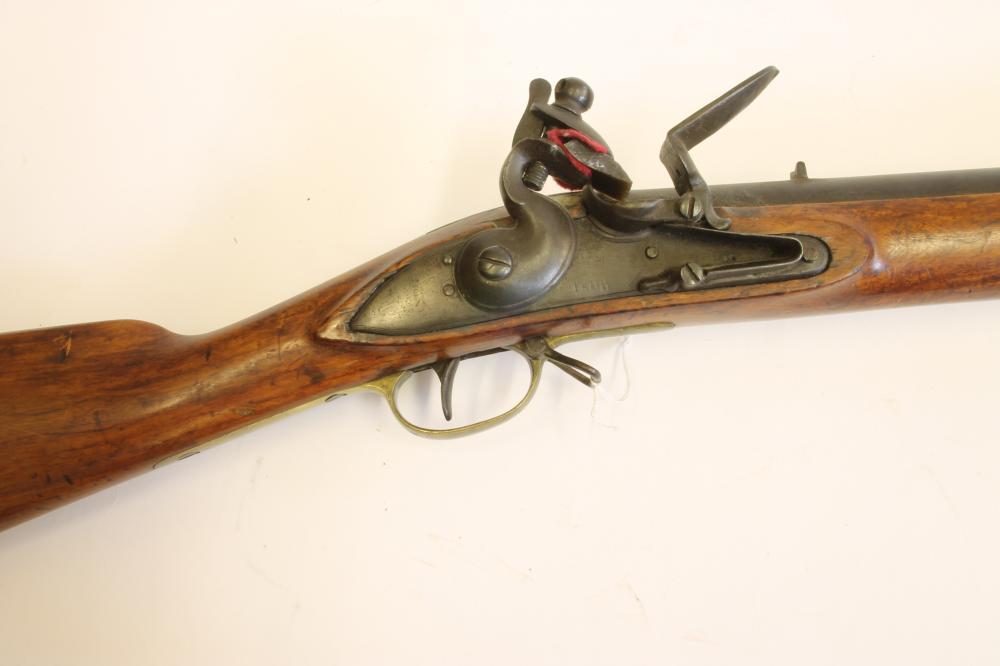 AN EAST INDIA COMPANY BROWN BESS FLINTLOCK MUSKET BY BOND Image