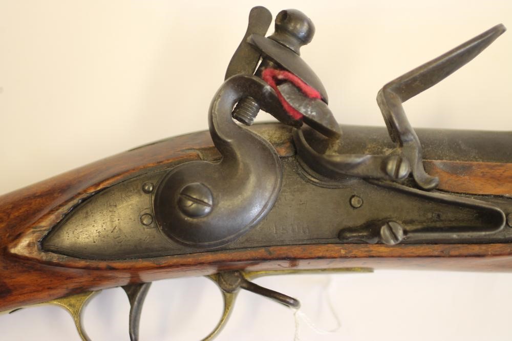 AN EAST INDIA COMPANY BROWN BESS FLINTLOCK MUSKET BY BOND Image