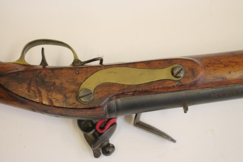 AN EAST INDIA COMPANY BROWN BESS FLINTLOCK MUSKET BY BOND Image