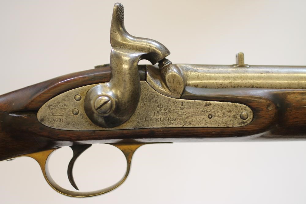 AN ENFIELD CAVALRY CARBINE PERCUSSION MUSKET Image