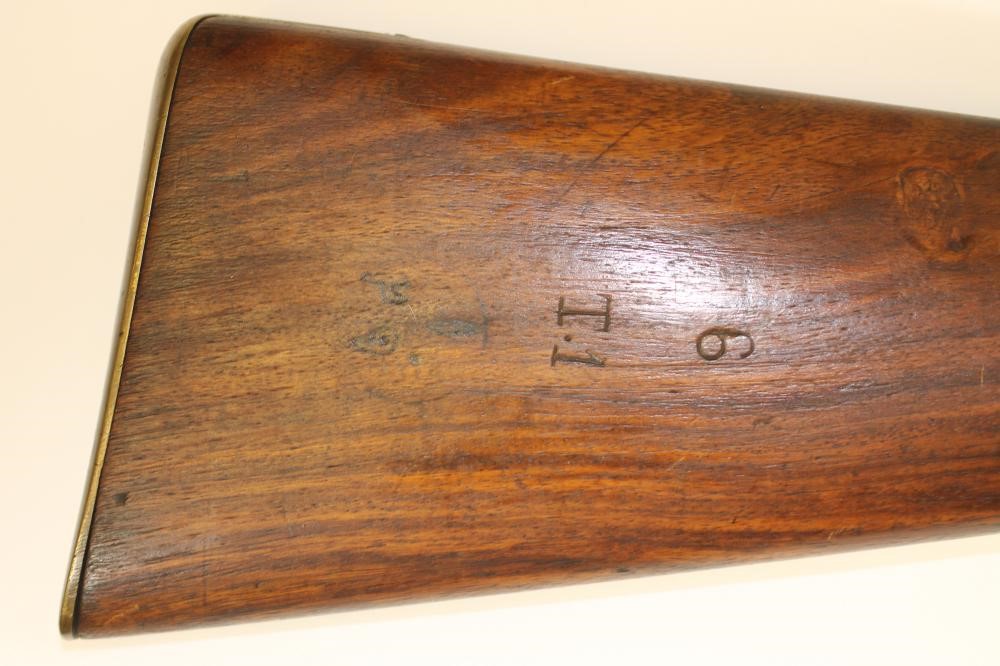 AN INDIAN MADE FLINT LOCK BROWN BESS MUSKET Image