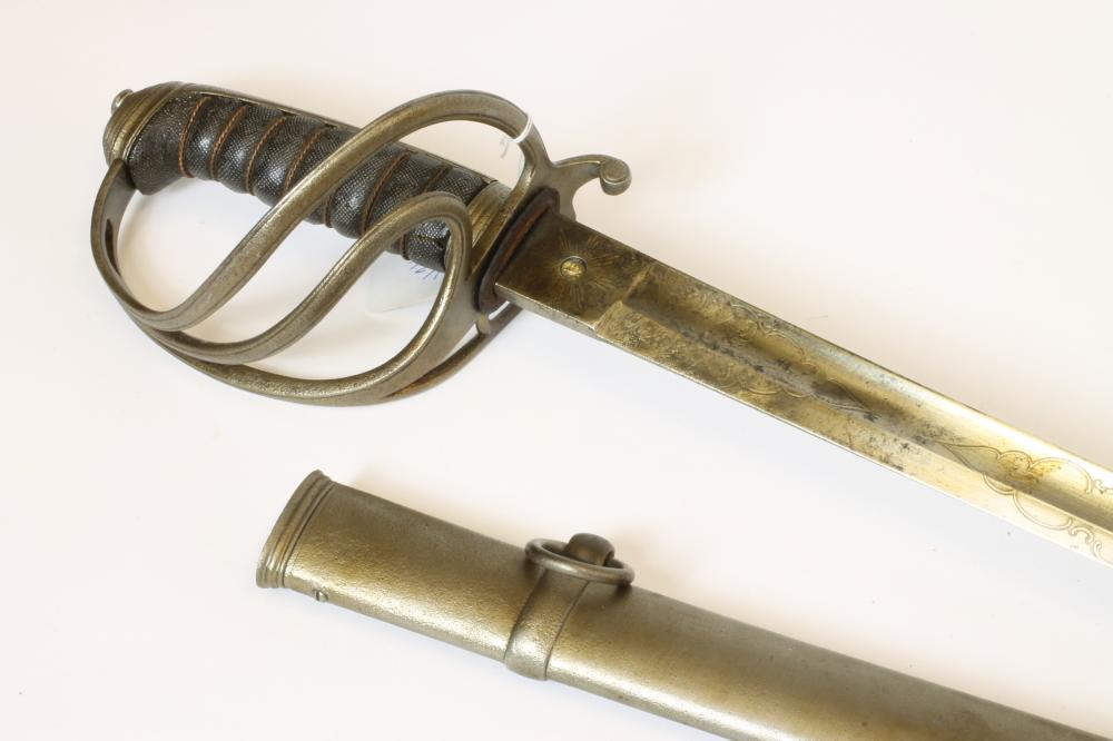 AN 1821 PATTERN LIGHT CAVALRY OFFICER'S SWORD Image