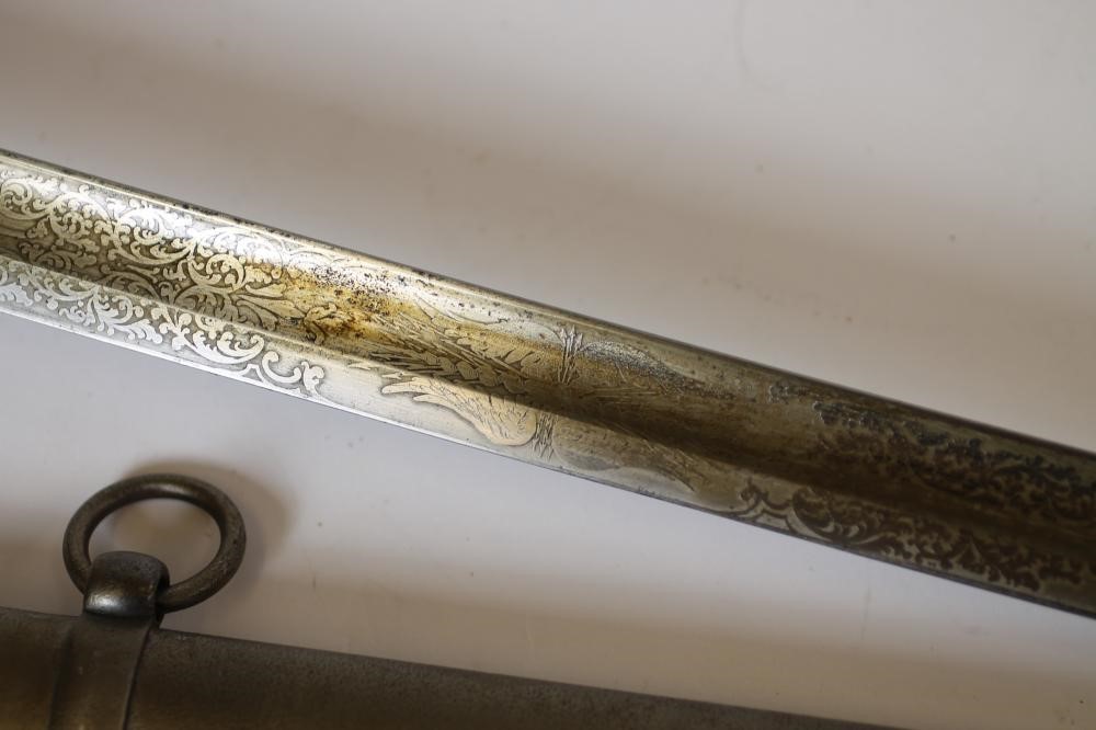 AN 1821 PATTERN LIGHT CAVALRY OFFICER'S SWORD Image