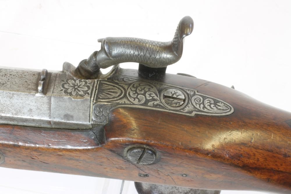 A PERCUSSION CAP PISTOL BY HIGHAM Image