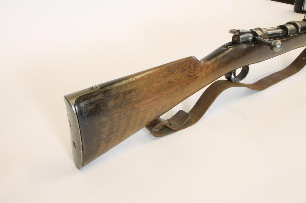 A DEACTIVATED MODEL 1896 MAUSER BOLT ACTION RIFLE Image