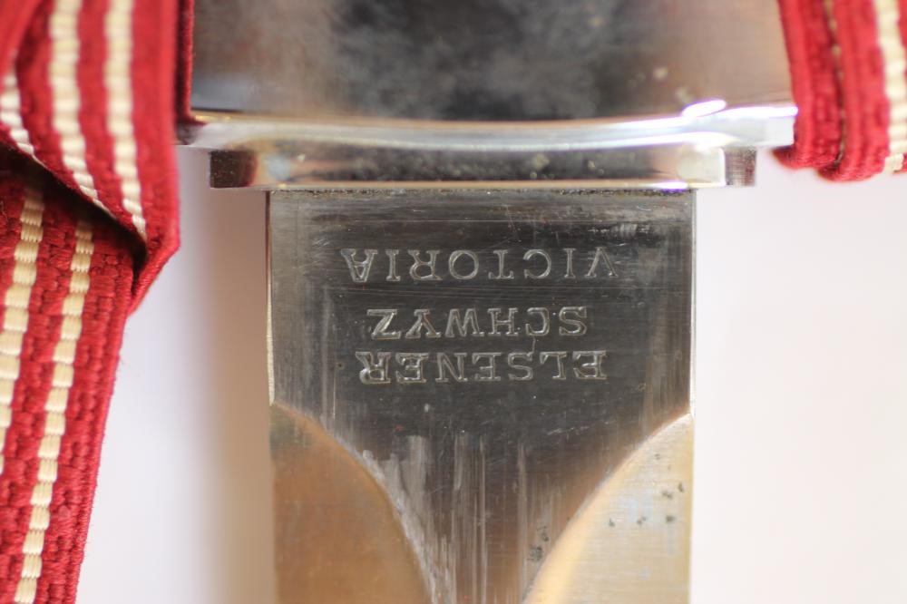 A SWISS ARMY OFFICER'S DRESS DAGGER BY ELSENER SCHWYZ Image