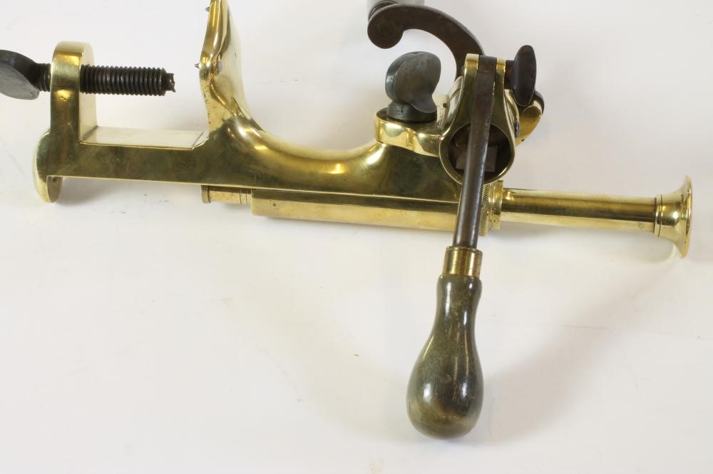 A G. & J. W. HAWKSLEY 12 BORE PIN FIRE LOADING MACHINE Image