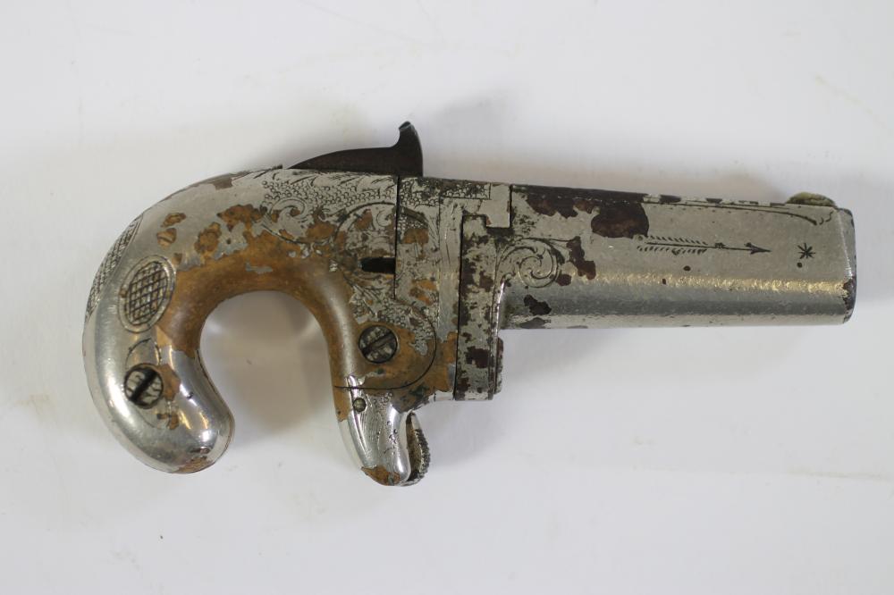 A MOORE'S OF BROOKLYN .41 CALIBRE DERRINGER Image