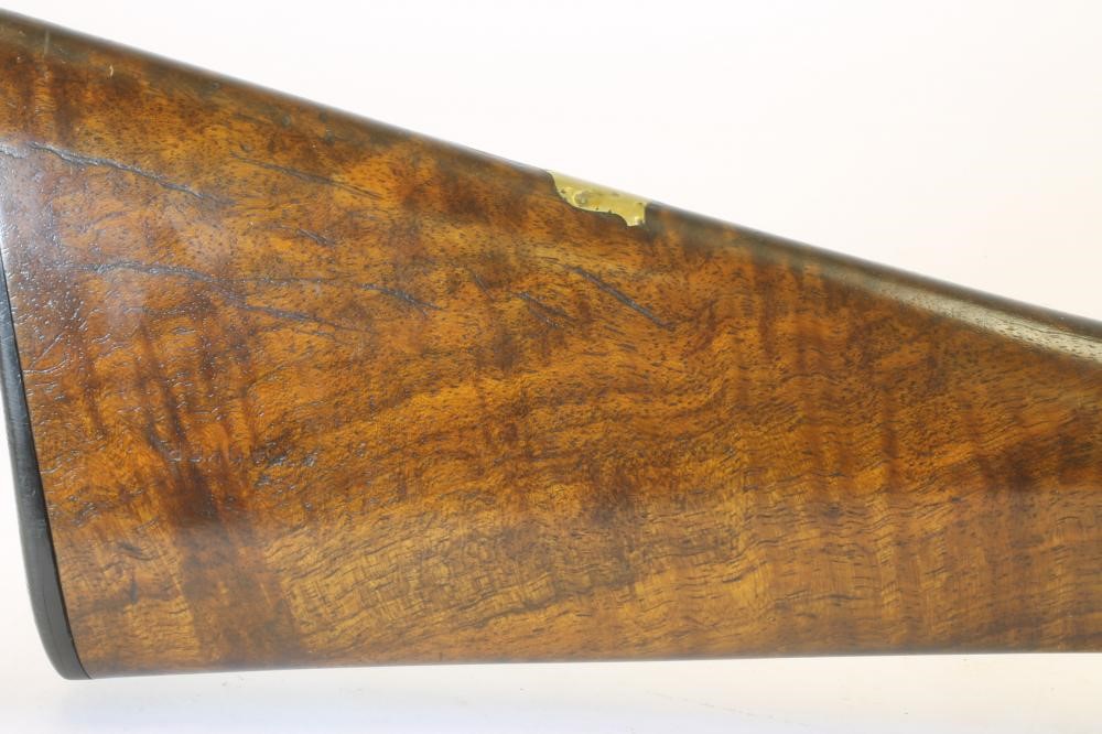 A BRANDON OF LONDON 12 BORE HAMMER SHOTGUN Image