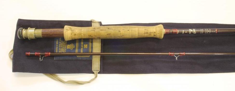 A HARDY DELUXE CLASSIC GRAPHITE FLY ROD Image