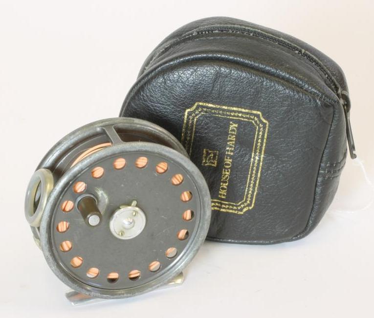 A HARDY ST. GEORGE 3 3/8" FLY REEL Image