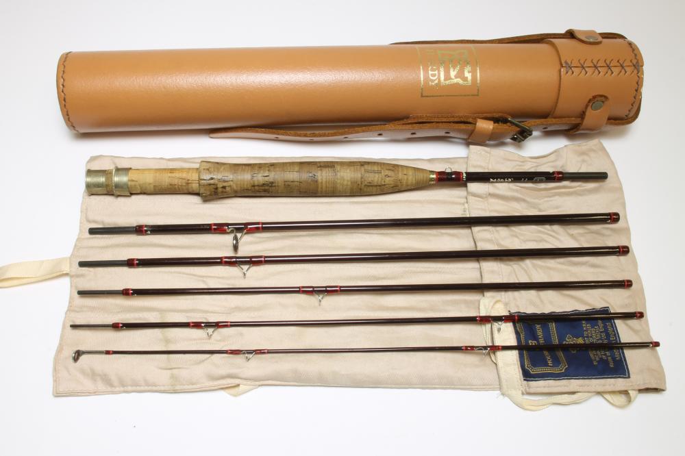 A HARDY DELUXE SMUGGLER CLASSIC 6 PIECE FLY ROD Image