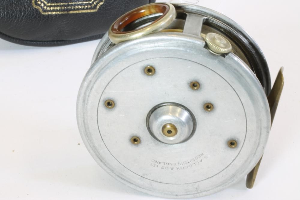 AN ALLCOCK & CO. LTD PERFECT TYPE FLY REEL Image