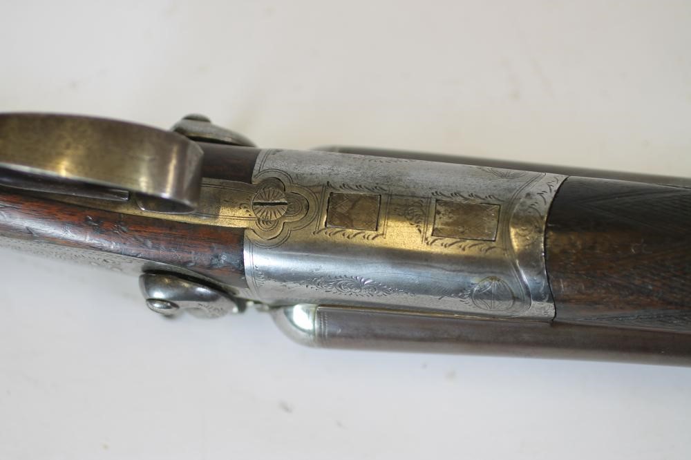 A MIDLAND GUN CO. 12 BORE "DEMON" HAMMER SHOTGUN Image