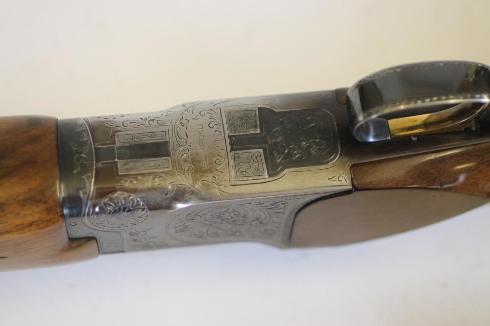 A B. C. MIROKU OVER AND UNDER 12 BORE SHOTGUN Image