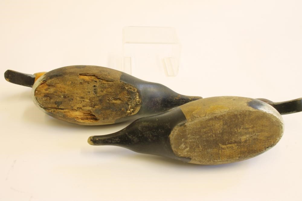 TWO AMERICAN PINTAIL DUCK DECOYS Image