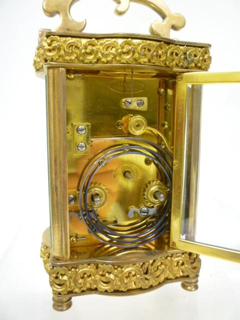 A FRENCH REPEATING CARRIAGE CLOCK Image